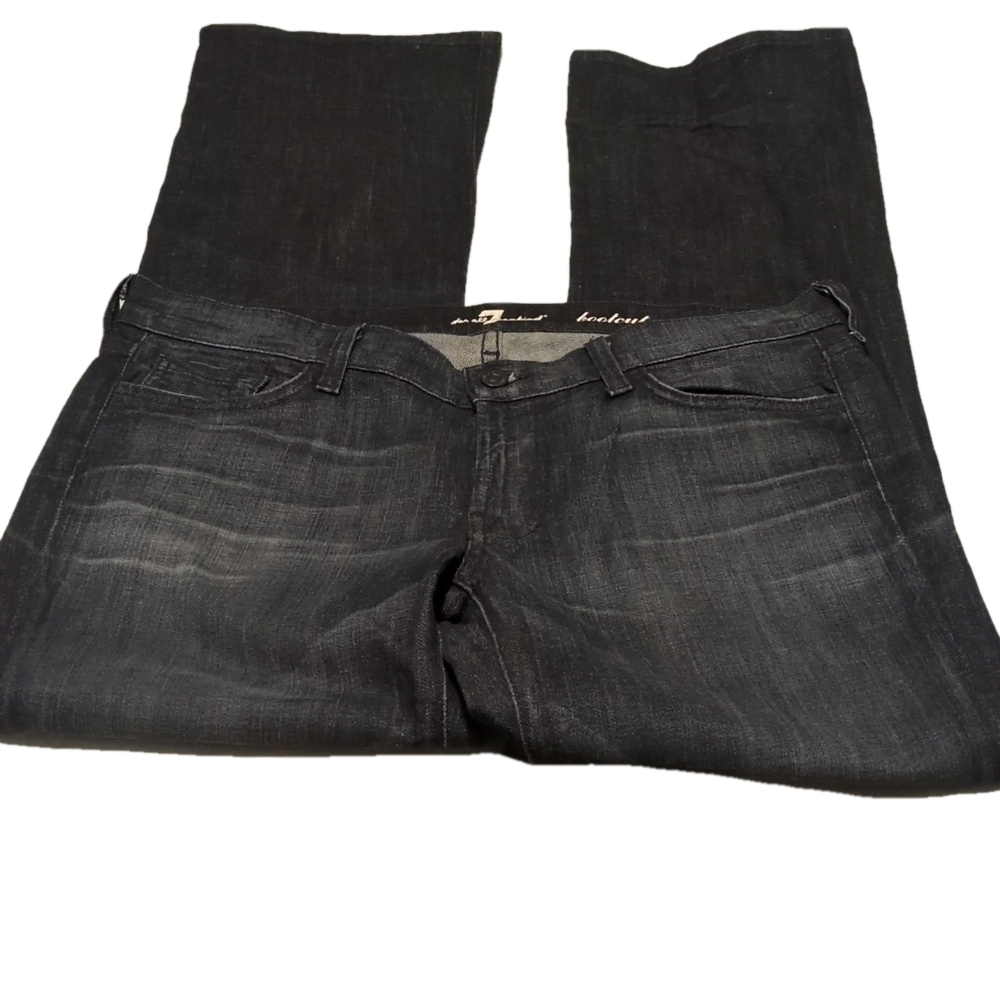 Elevate Your Style with 7 For All Mankind's Everyday Sequin Bootcut Jeans - Picture 5 of 16